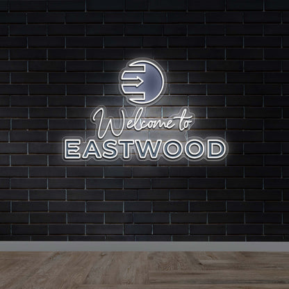 Welcome to EASTWOOD - Premium Neon Artwork