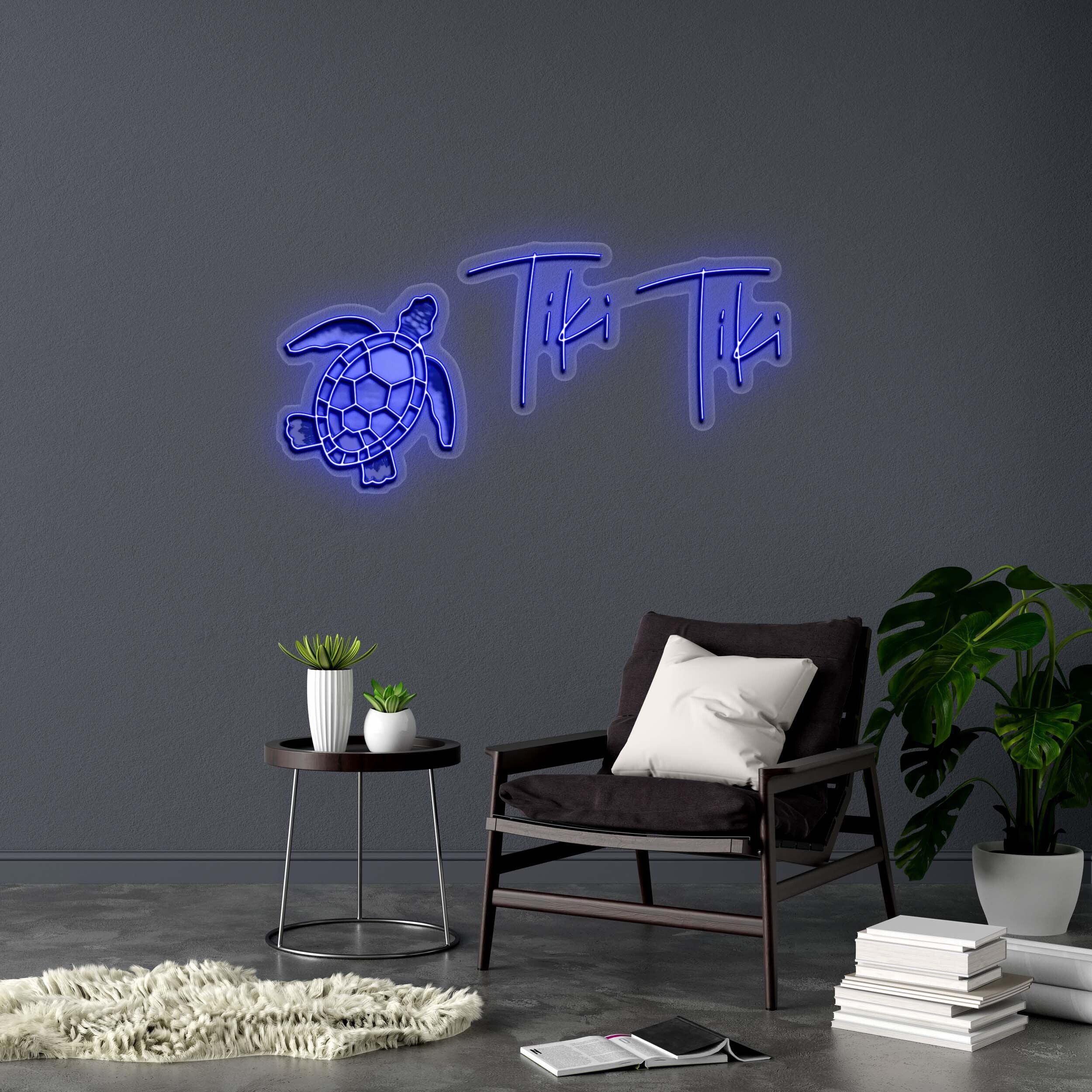 Tiki Tiki - Premium Neon Artwork