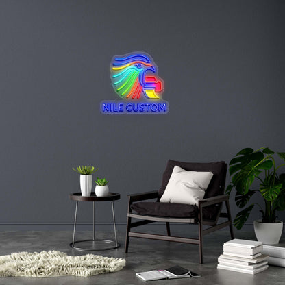 NILE CUSTOM - Premium Neon Artwork