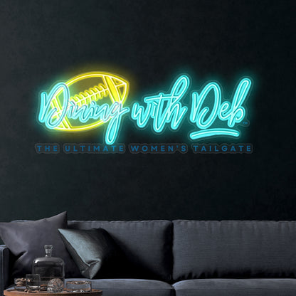 Dining With Deb – Premium Neon Artwork