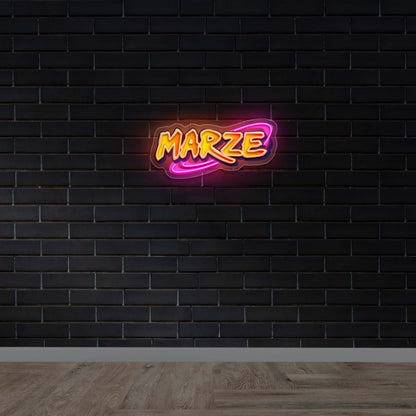 MARZE - Premium Neon Artwork