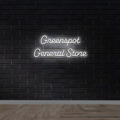 Greenspot General Store - Premium Neon Artwork