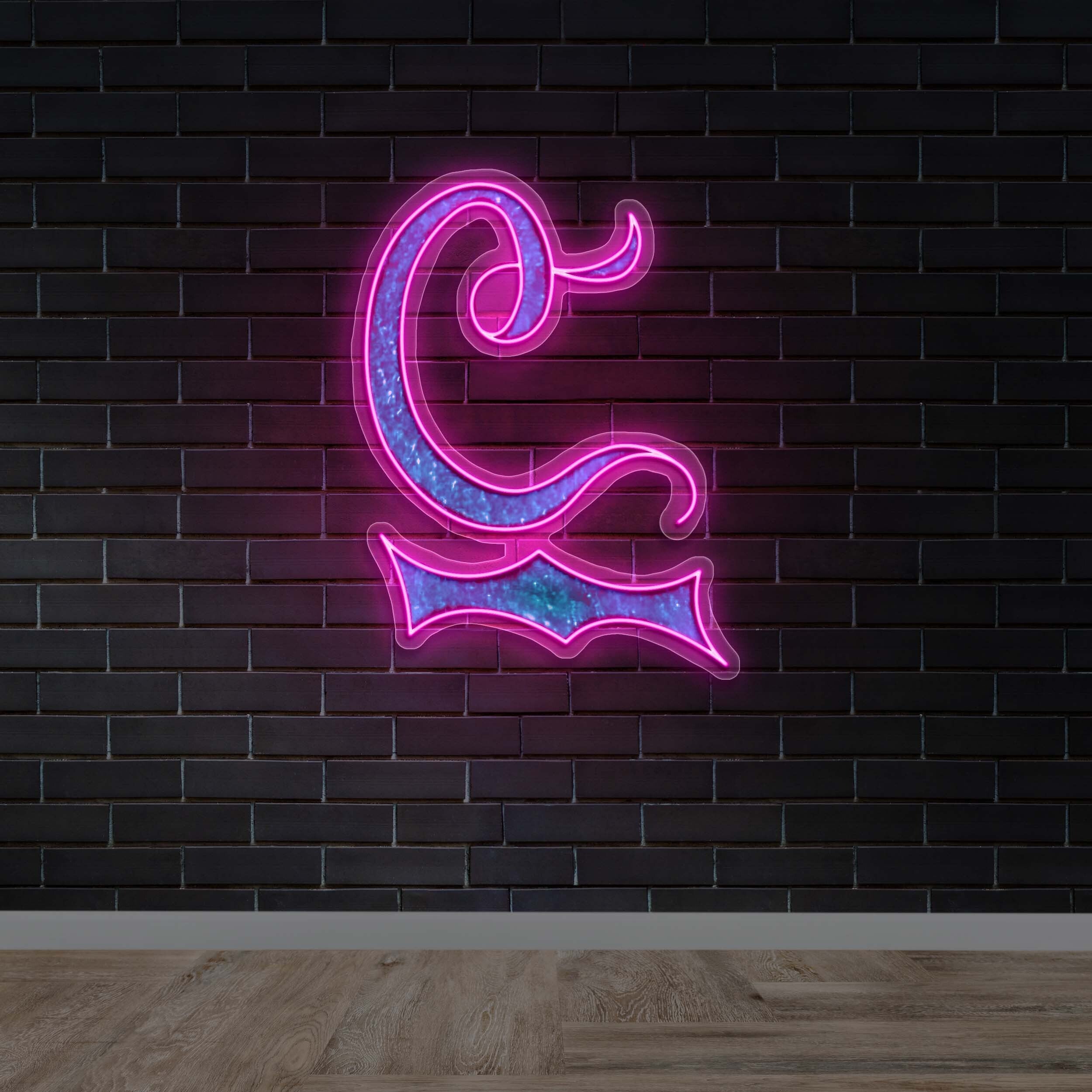 C - Premium Neon Artwork