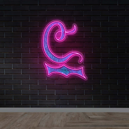 C - Premium Neon Artwork