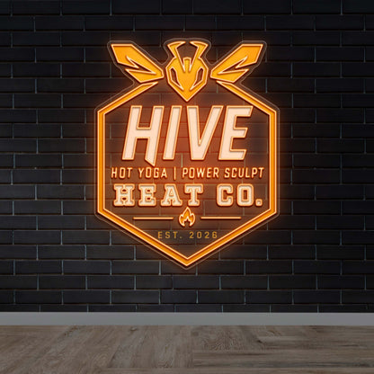 Hive Heat Co. - Premium Neon Artwork