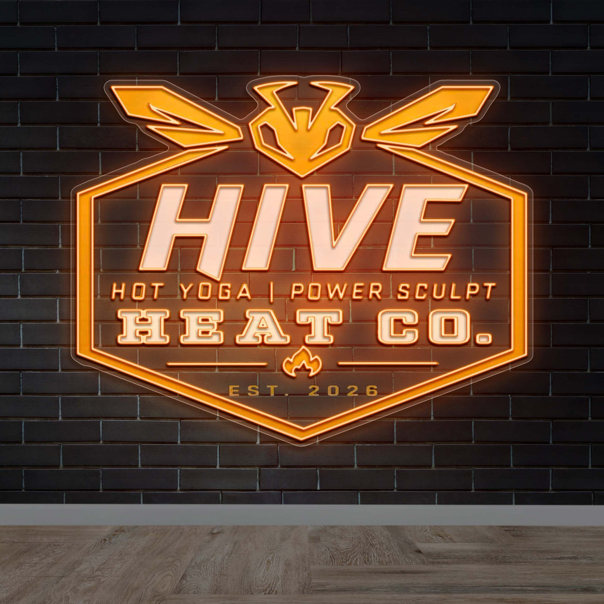 Hive Heat Co. - Premium Neon Artwork