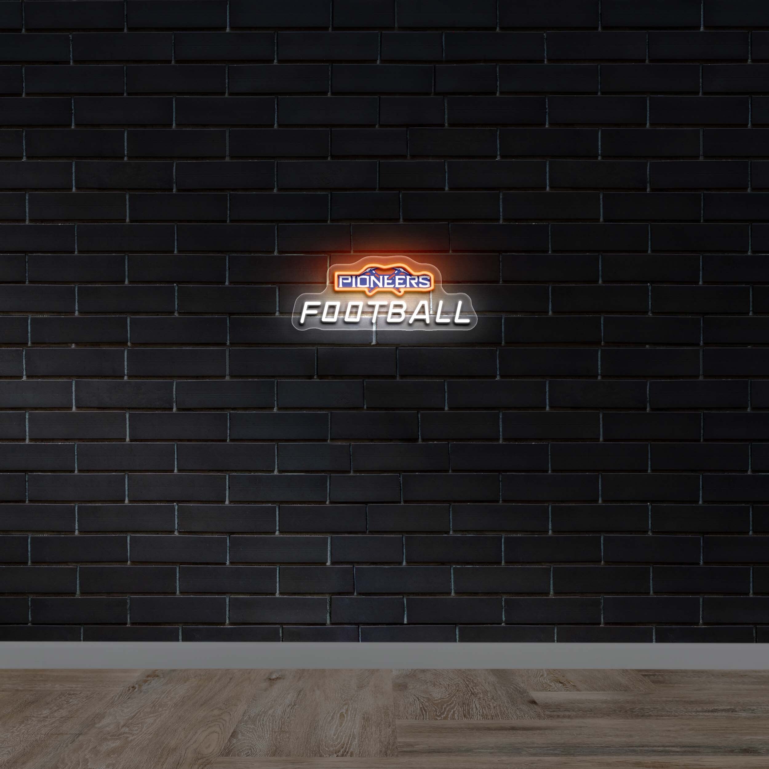 Pioneers Football - Premium Neon Artwork