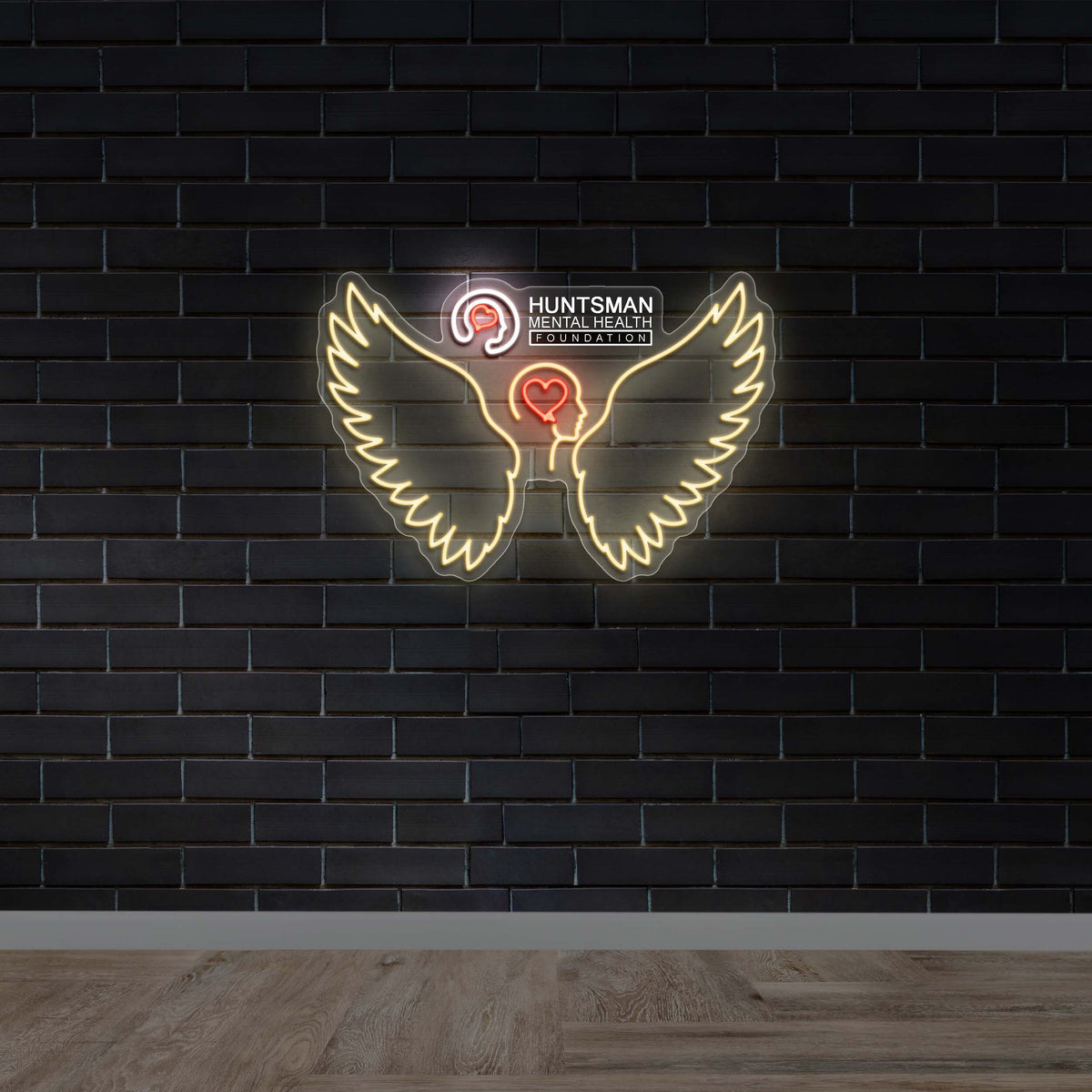 Huntsman Mental Health Foundation - Premium Neon Artwork