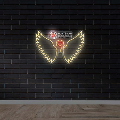 Huntsman Mental Health Foundation - Premium Neon Artwork