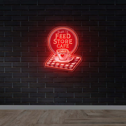 Feed Store Cafe - Premium Neon Artwork