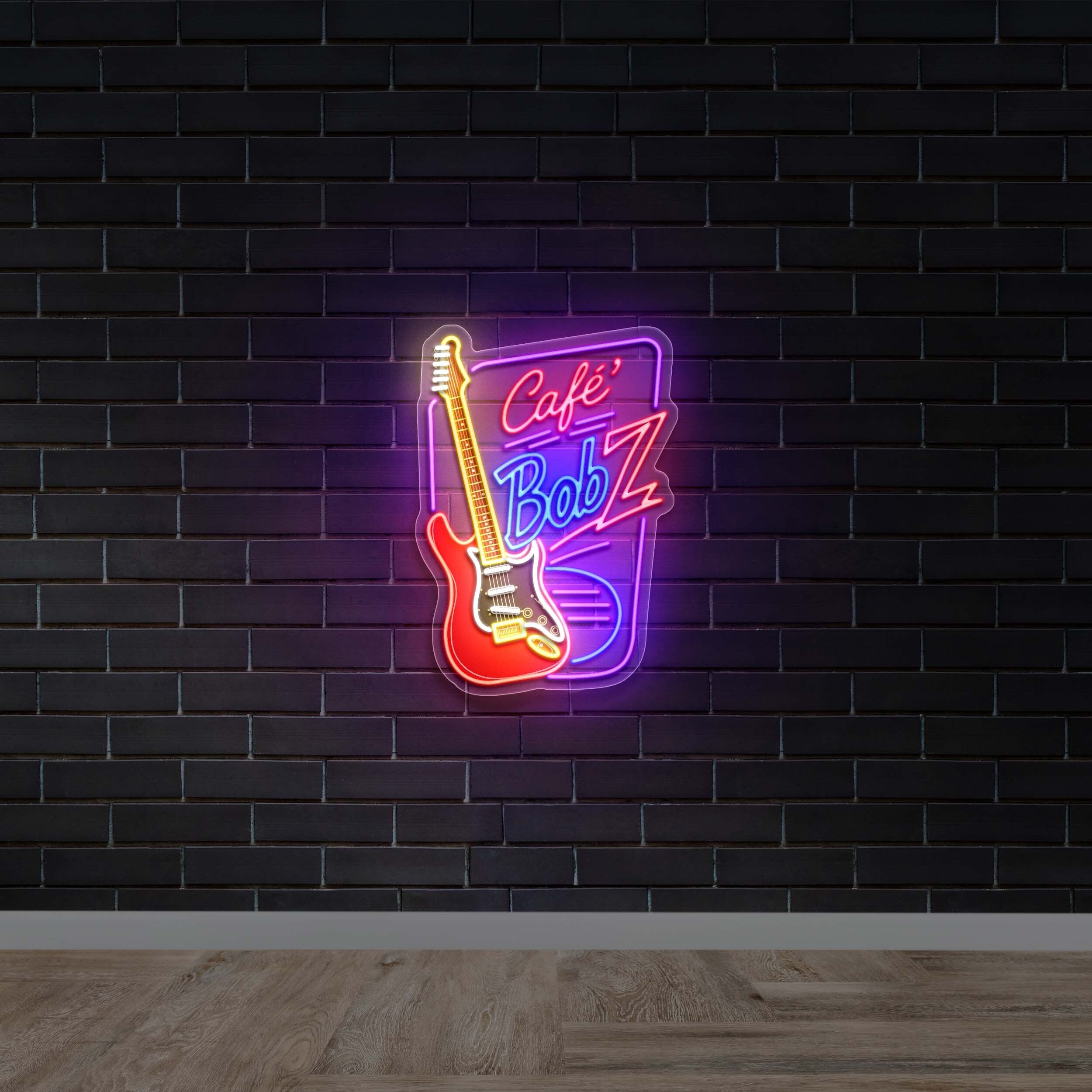 Cafe Bobz - Premium Neon Artwork