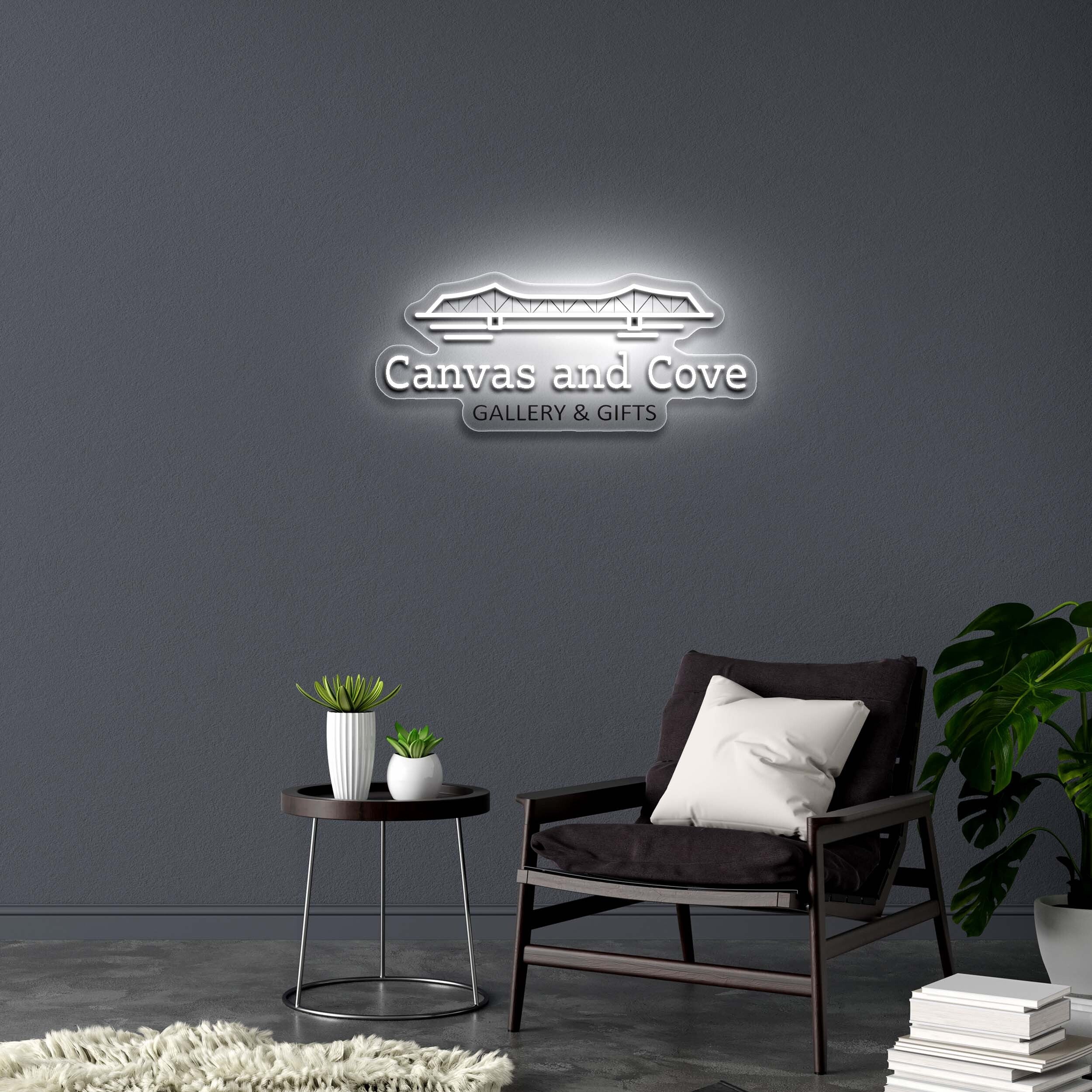 Canvas and Cove Gallery and Gifts - Premium Neon Artwork