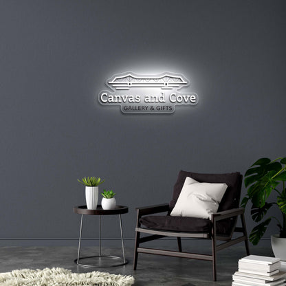 Canvas and Cove Gallery and Gifts - Premium Neon Artwork