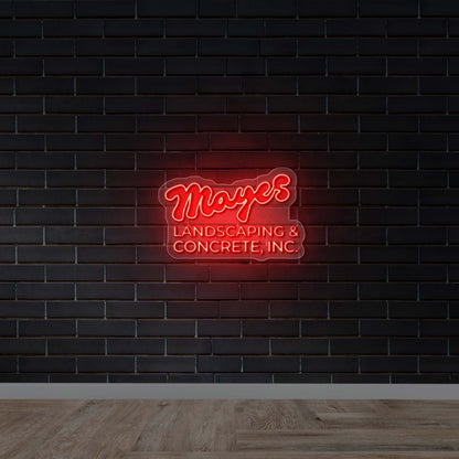 Mayes Landscaping & Concrete, Inc. - Premium Neon Artwork