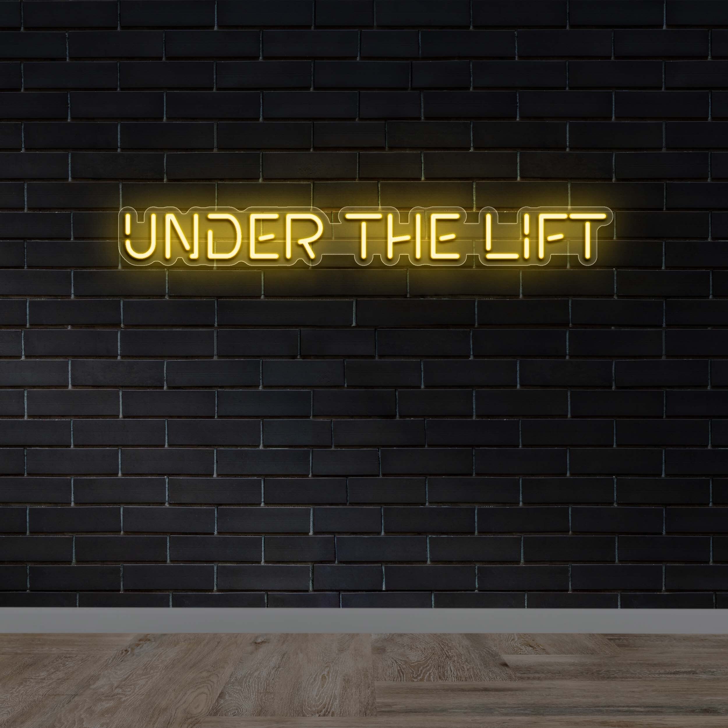 Under the Lift - Premium Neon Artwork