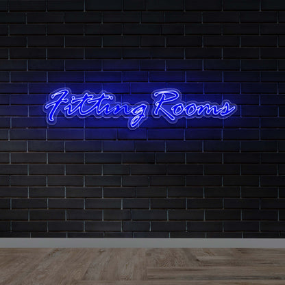 Rest Rooms/Fitting Rooms (Combined Quote) - Premium Neon Artwork
