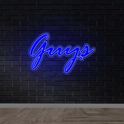 Guys/Dolls/Fitting Rooms (Combined Quote) - Premium Neon Artwork
