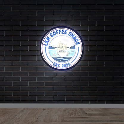 LKN COFFEE SHACK - Premium Neon Artwork