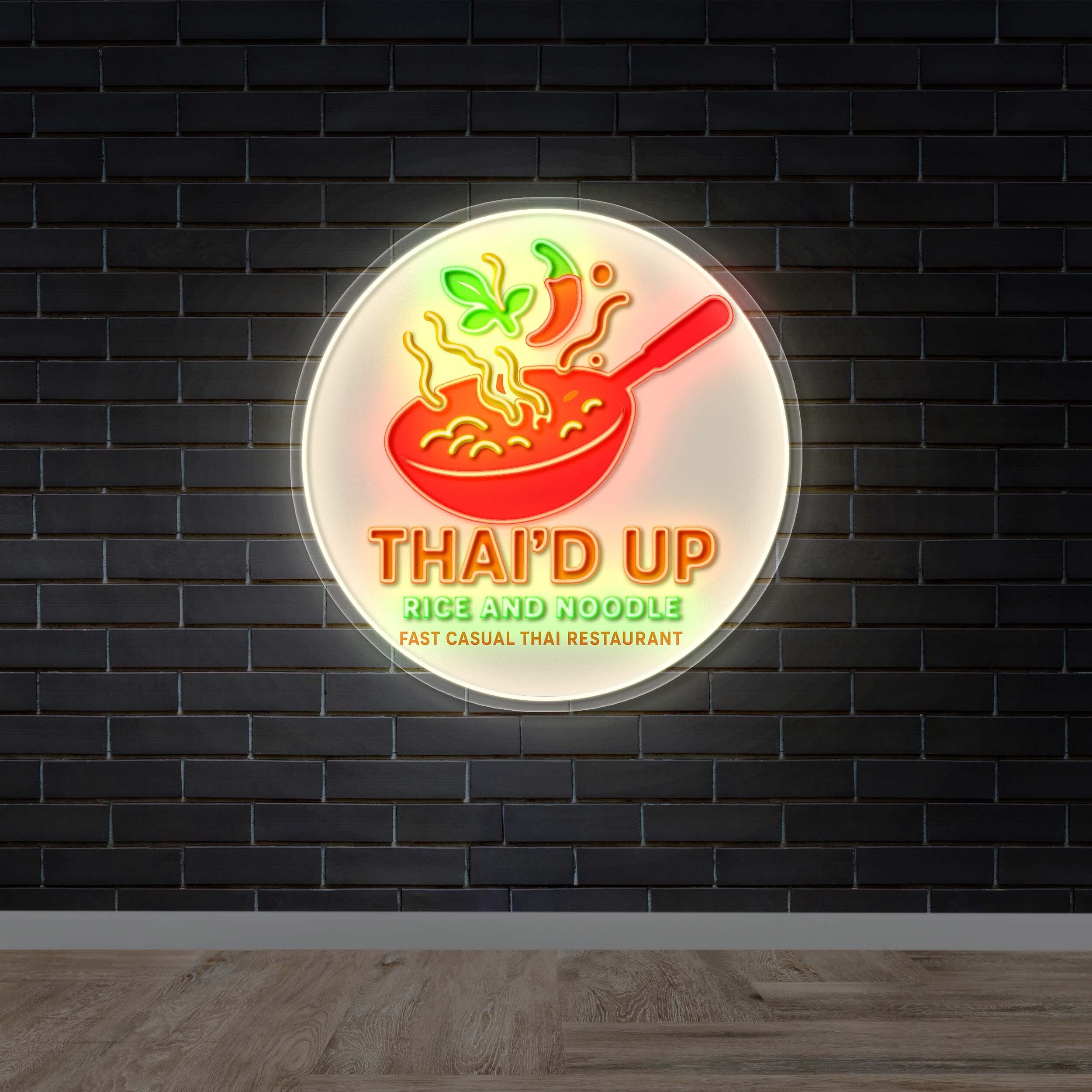 THAI'D UP - Premium Neon Artwork