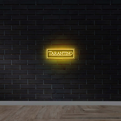 Tarantino - Premium Neon Artwork
