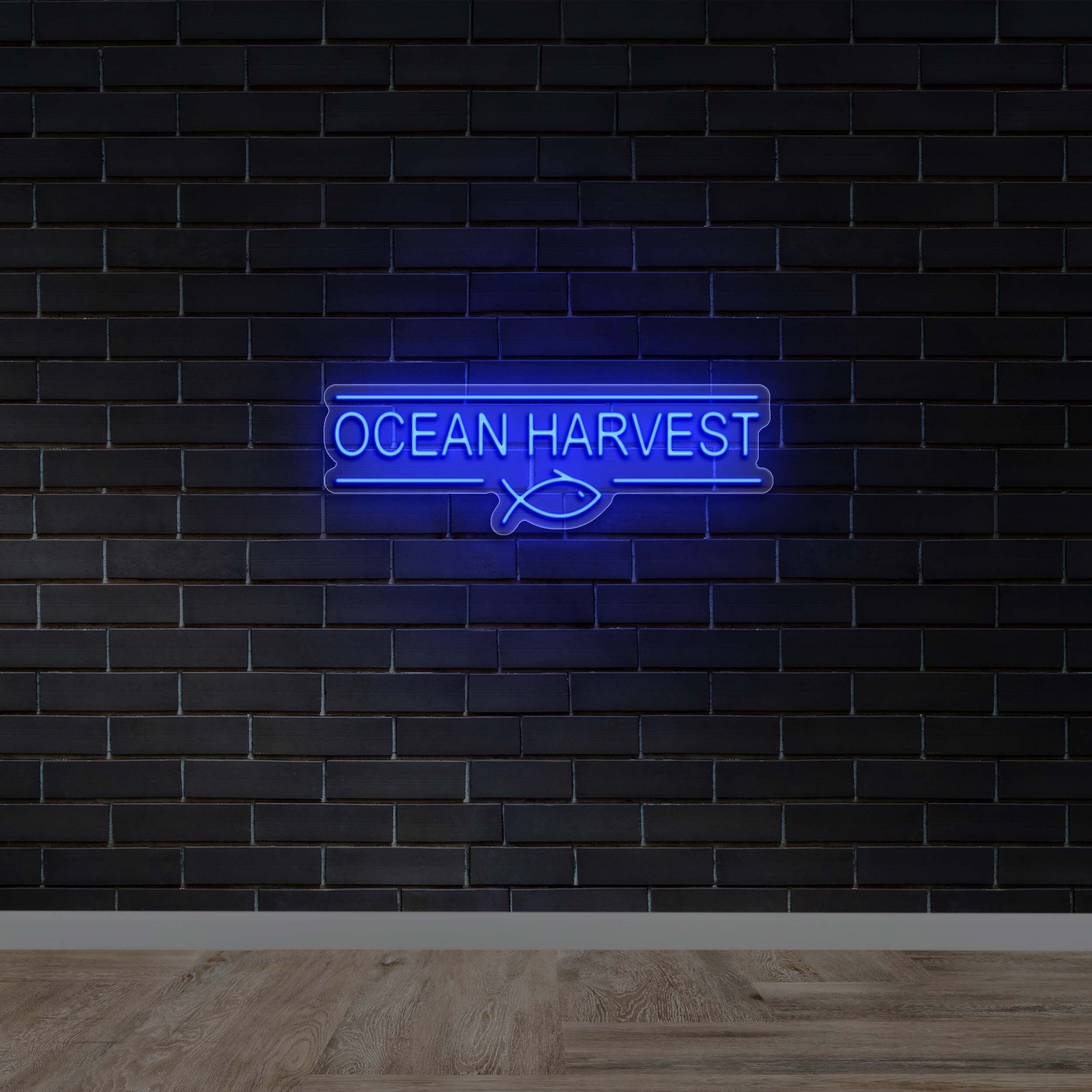 OCEAN HARVEST - Premium Neon Artwork