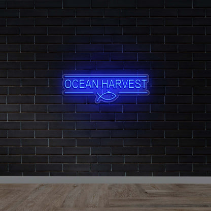 OCEAN HARVEST - Premium Neon Artwork