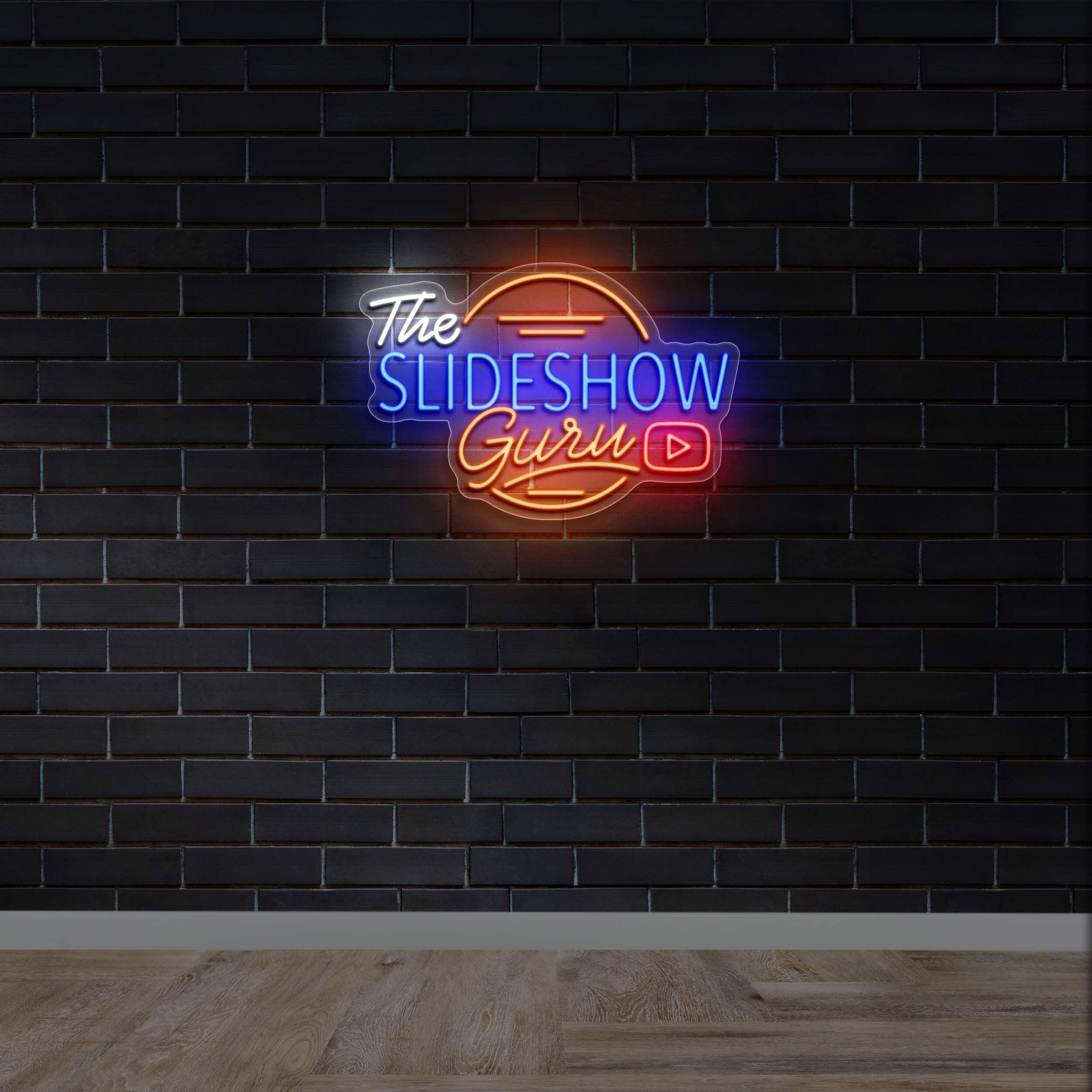 The Slide Show Guru - Premium Neon Artwork