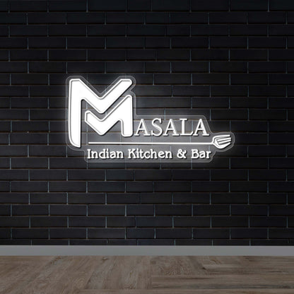 Masala Indian Kitchen & Bar - Premium Neon Artwork