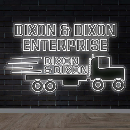 DIXON & DIXON ENTERPRISE - Premium Neon Artwork
