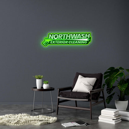 NORTHWASH - Premium Neon Artwork
