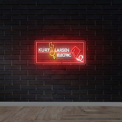 KURT LARSEN ELECTRIC - Premium Neon Artwork