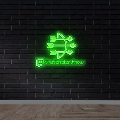 The Foresaken Arrow - Premium Neon Artwork