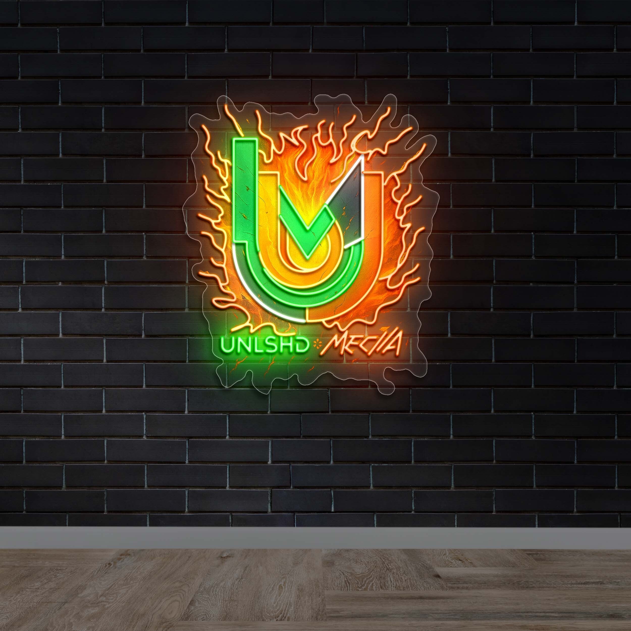 UNLSHD - Premium Neon Artwork