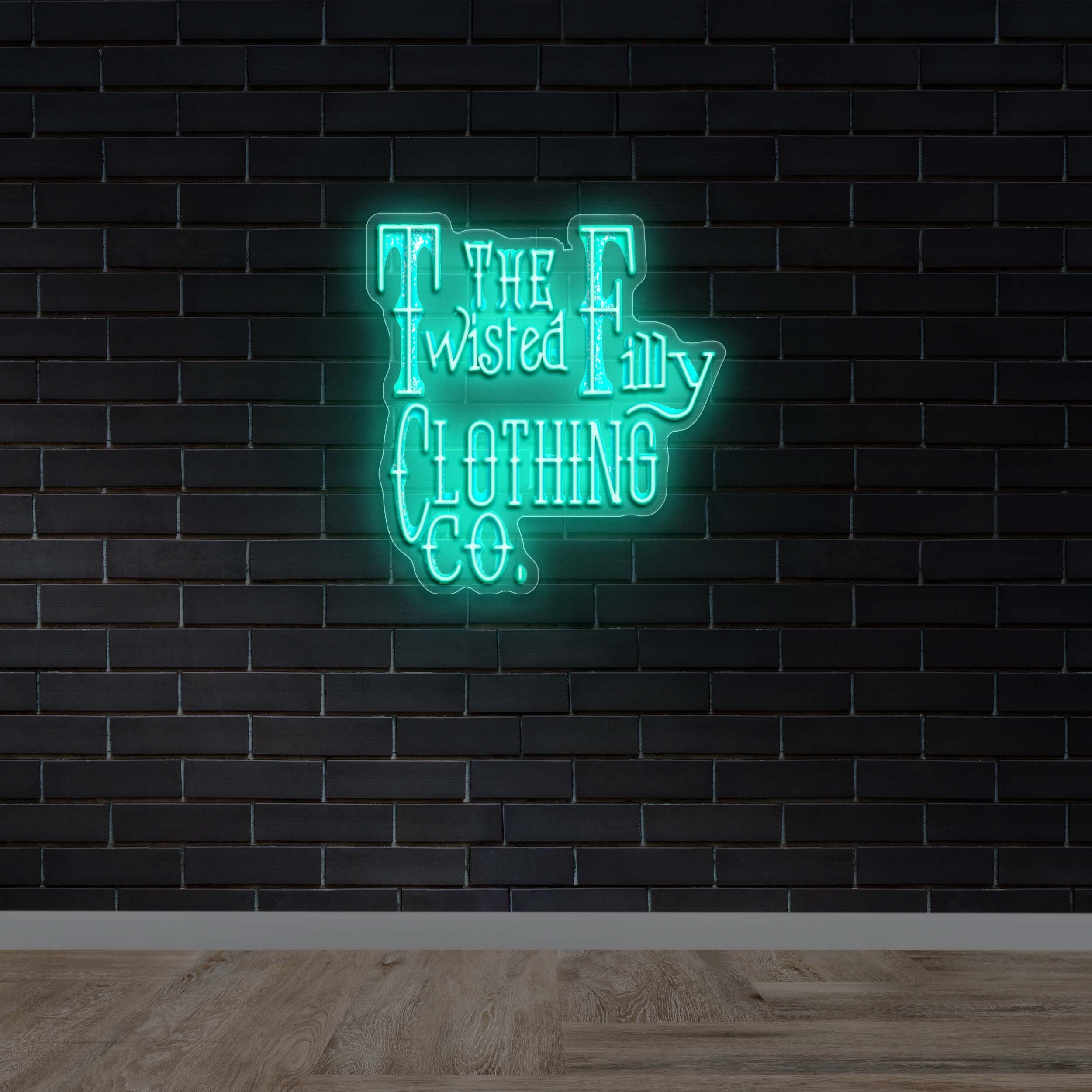 The Twisted Filly Clothing Co. - Premium Neon Artwork