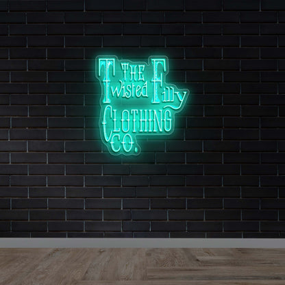 The Twisted Filly Clothing Co. - Premium Neon Artwork