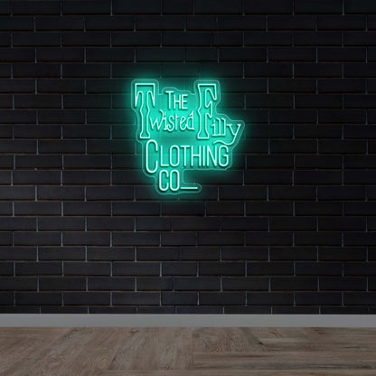 The Twisted Filly Clothing Co. - Premium Neon Artwork