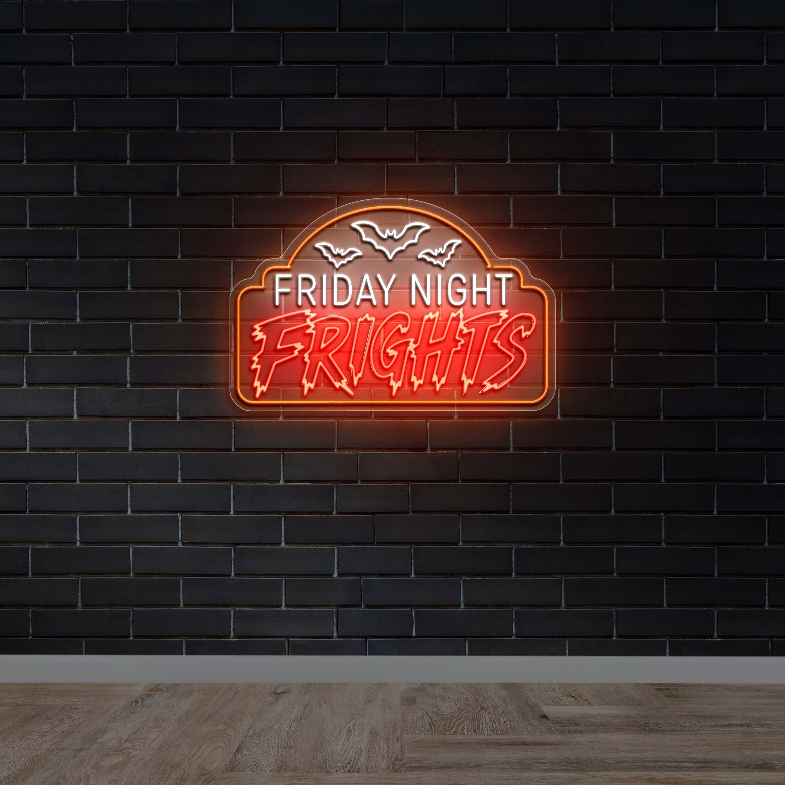 Friday Night Frights - Premium Neon Artwork