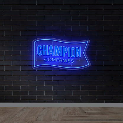 CHAMPION COMPANIES - Premium Neon Artwork