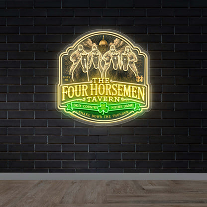 The Horsemen Tavern - Premium Neon Artwork