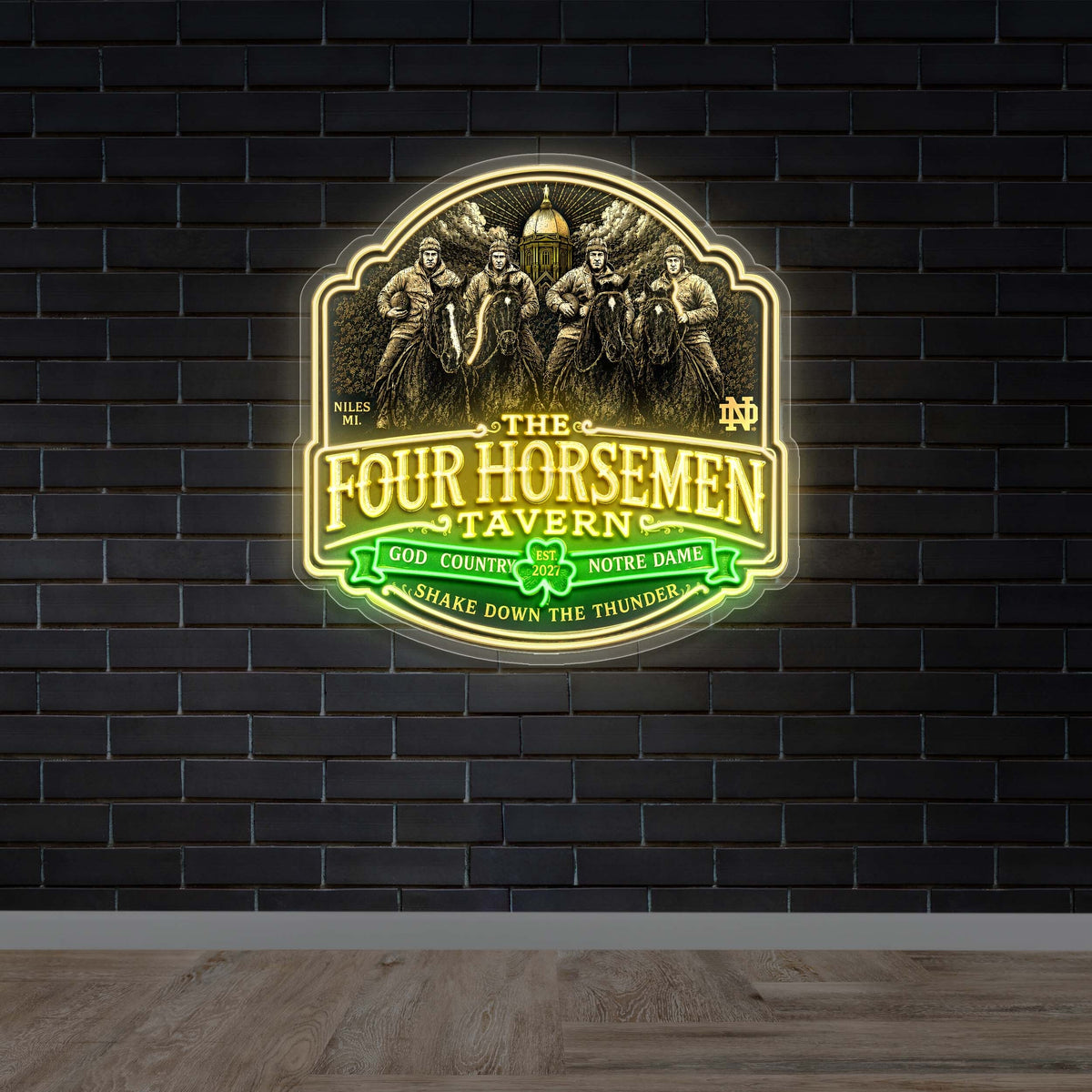 The Horsemen Tavern - Premium Neon Artwork