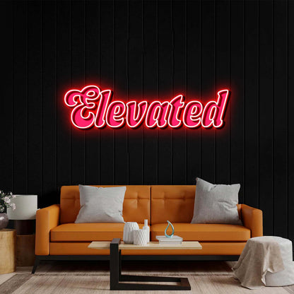 Elevated - Premium Neon Artwork