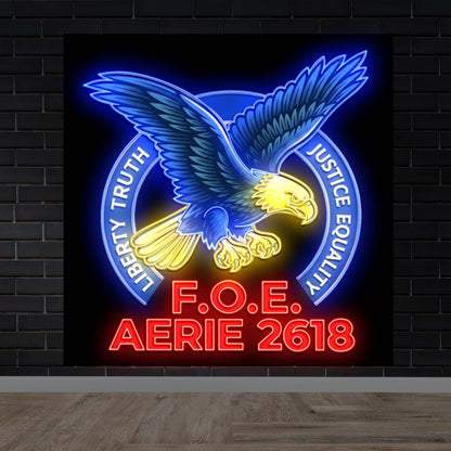 Aerie #2618 | Double Sided - Premium Neon Artwork
