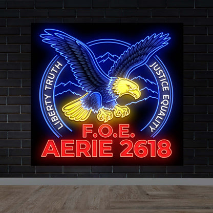 Aerie #2618 | Double Sided - Premium Neon Artwork