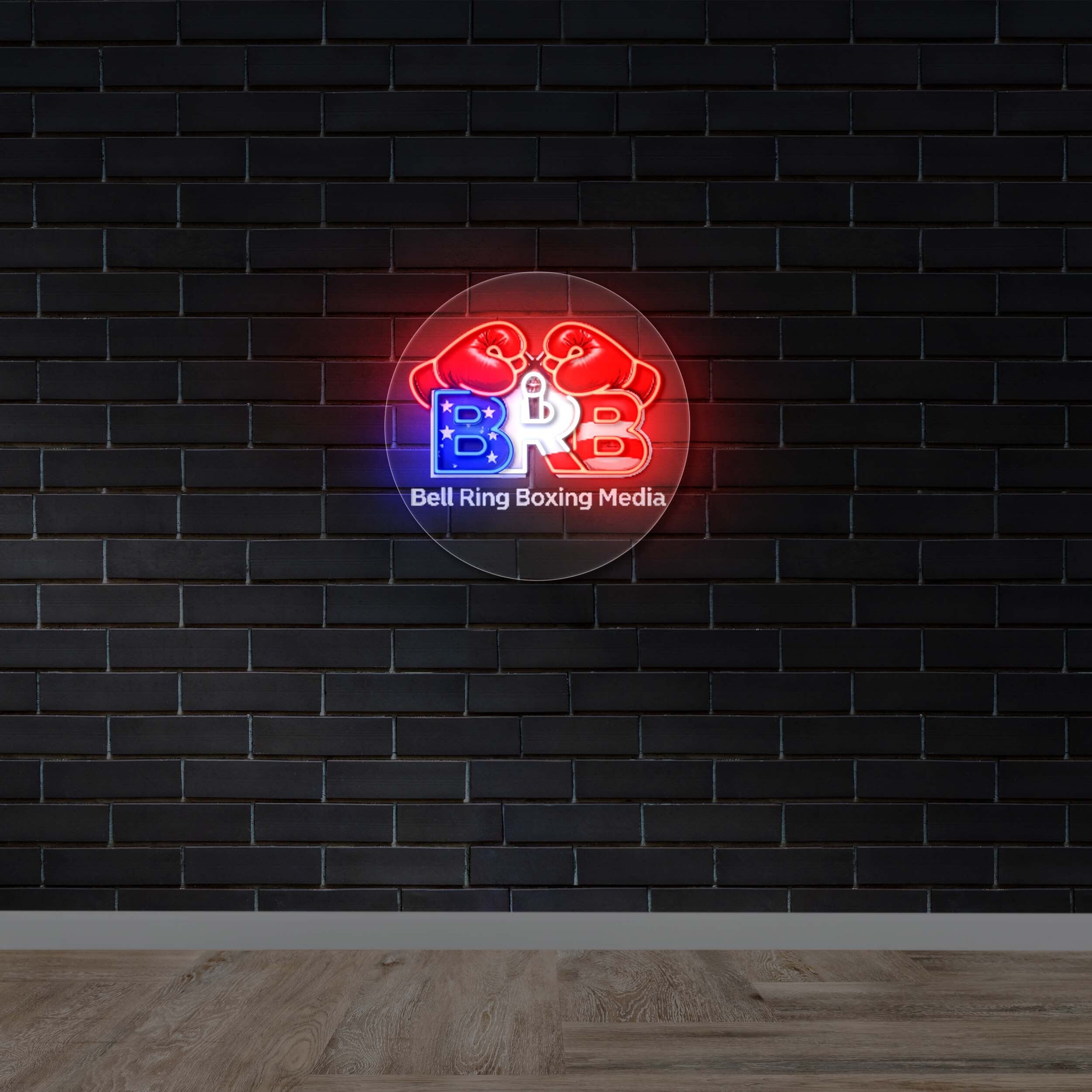 BRB Circular - Premium Neon Artwork