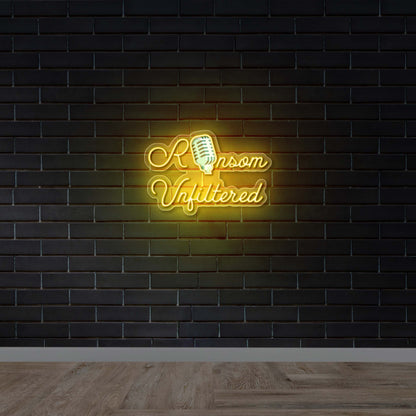 Ransom Unfiltered - Premium Neon Artwork