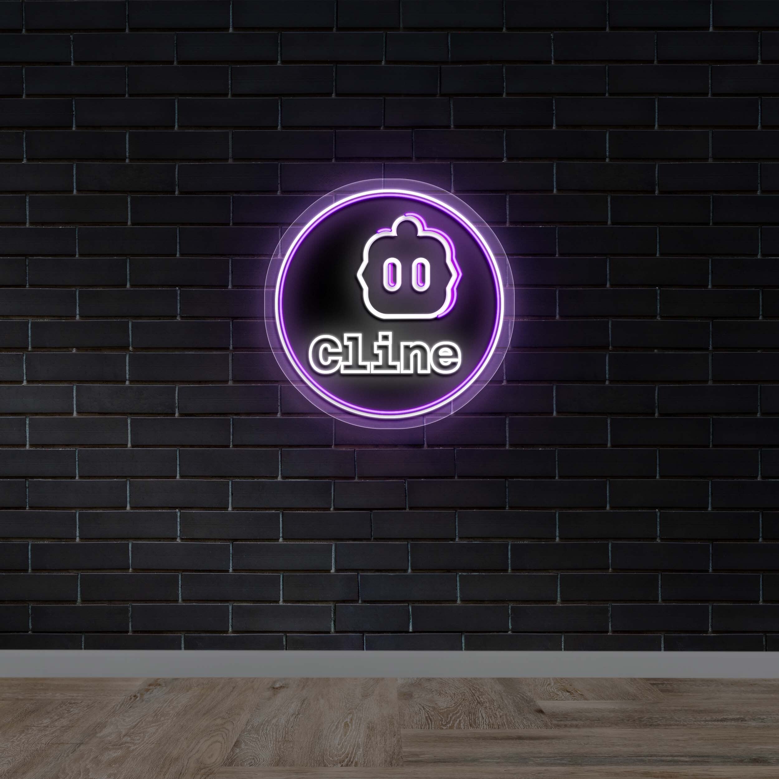 Cline - Premium Neon Artwork