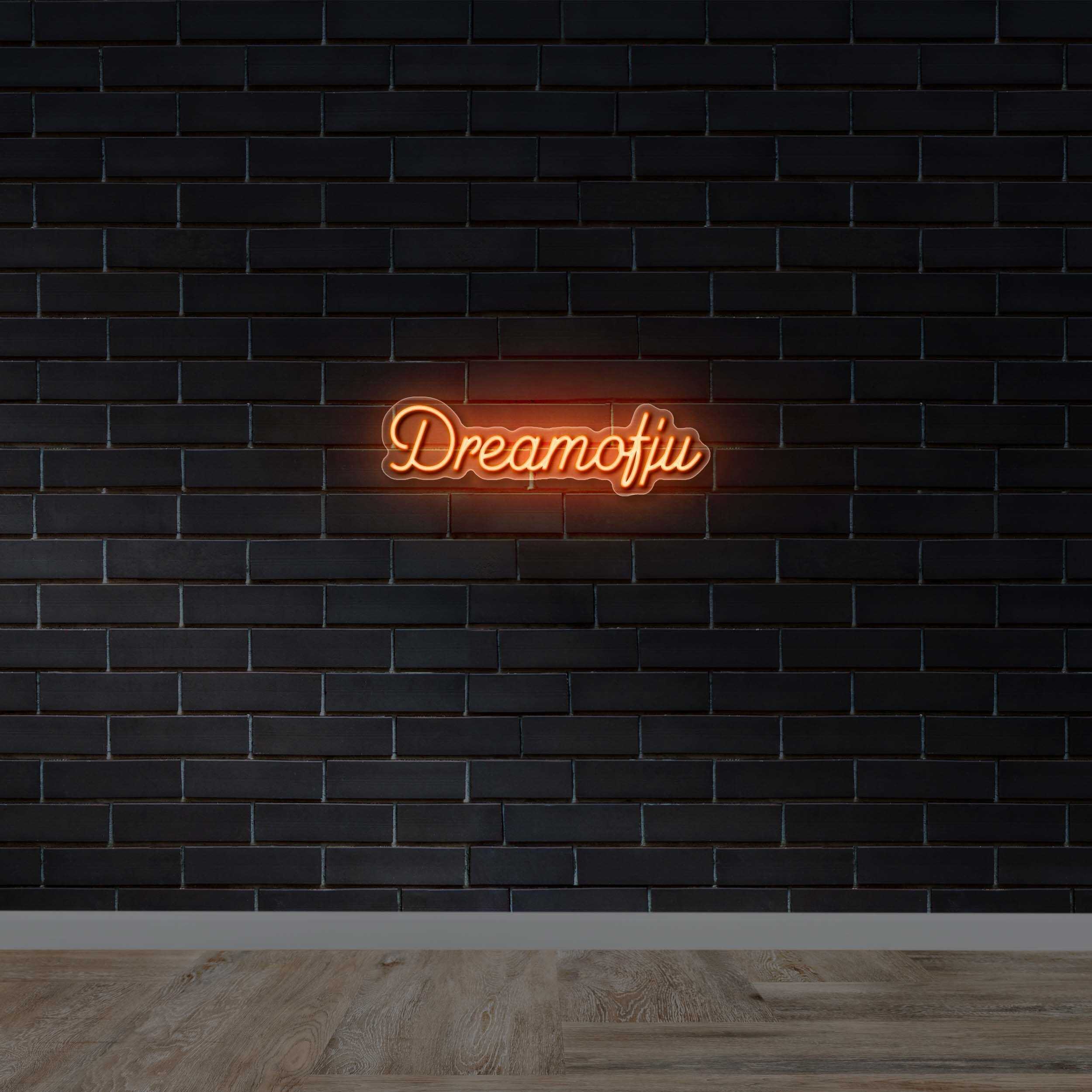 Dreamofju - Premium Neon Artwork