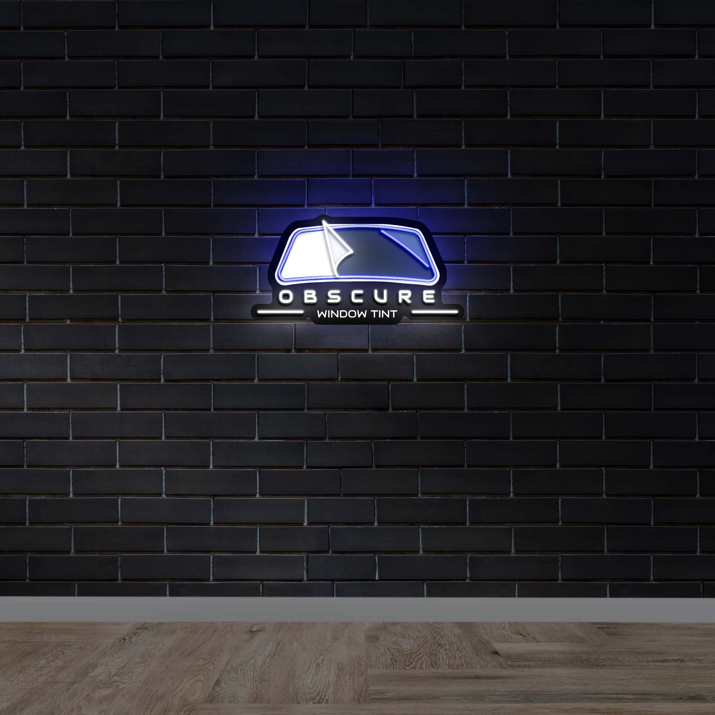 Obscure Window Tint - Premium Neon Artwork