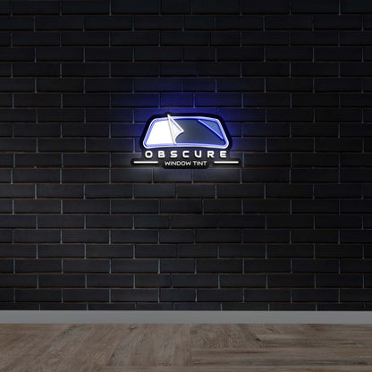 Obscure Window Tint - Premium Neon Artwork