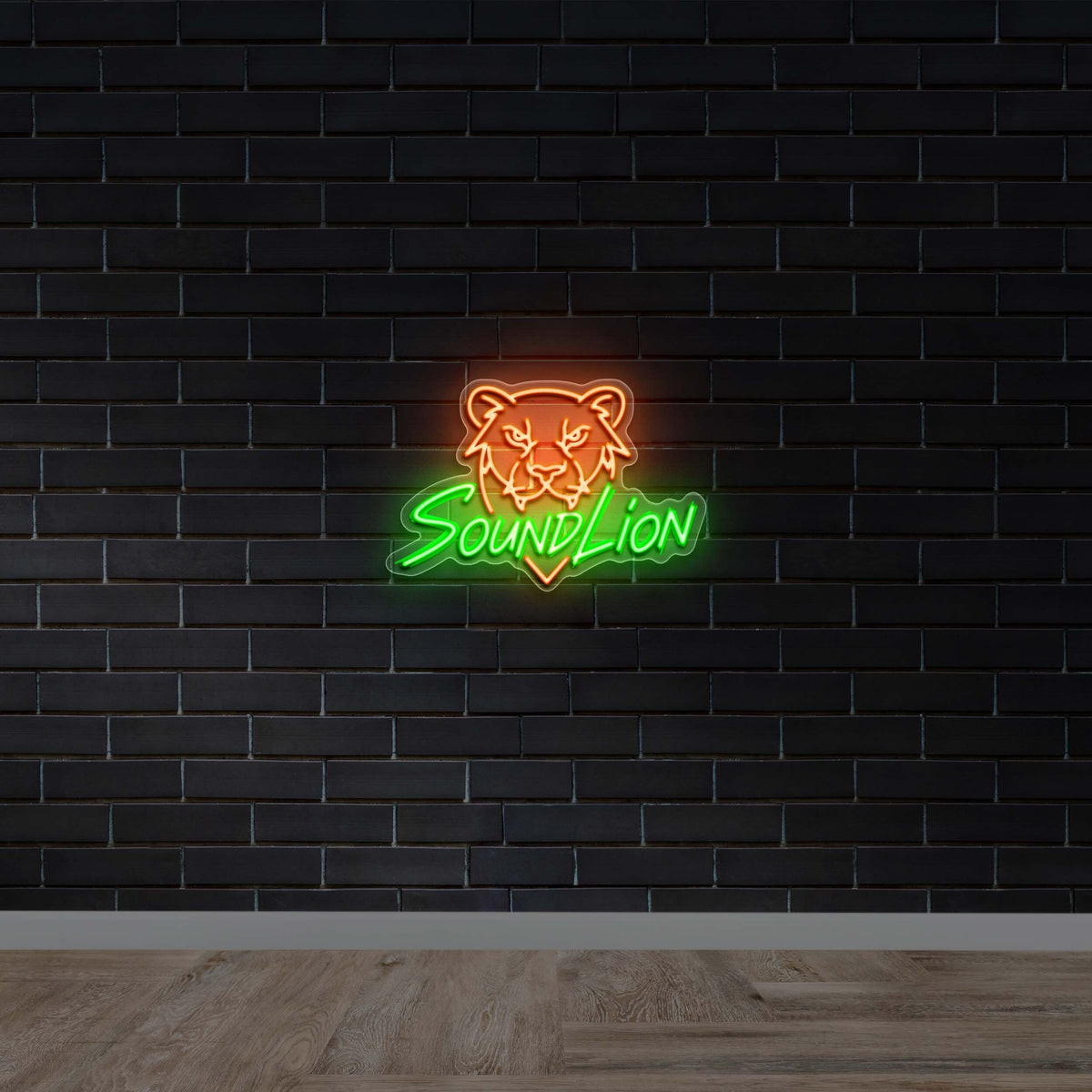 SoundLion - Premium Neon Artwork